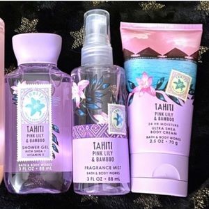 Bath & Body Works Tahiti travel set